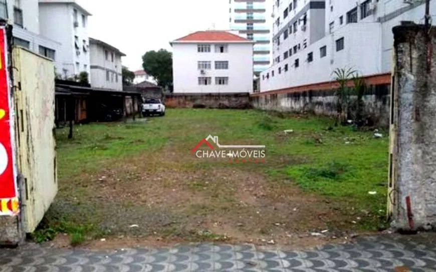 Foto 1 de Lote/Terreno à venda, 1470m² em Aparecida, Santos