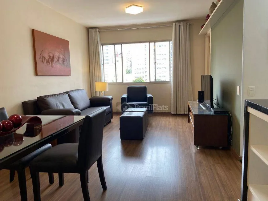 Foto 1 de Flat com 1 Quarto para alugar, 42m² em Itaim Bibi, São Paulo