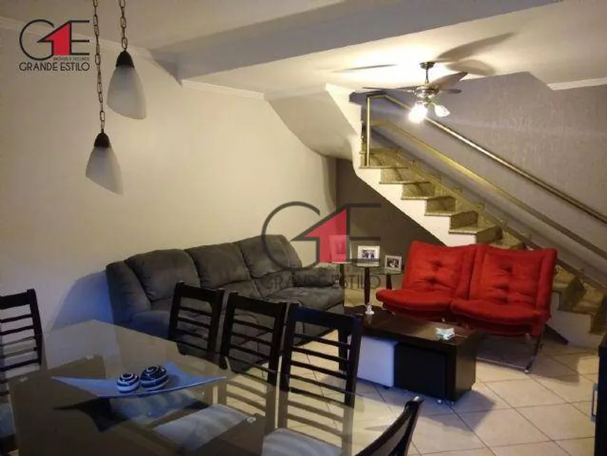 Foto 1 de Casa de Condomínio com 3 Quartos à venda, 112m² em Vila Voturua, São Vicente