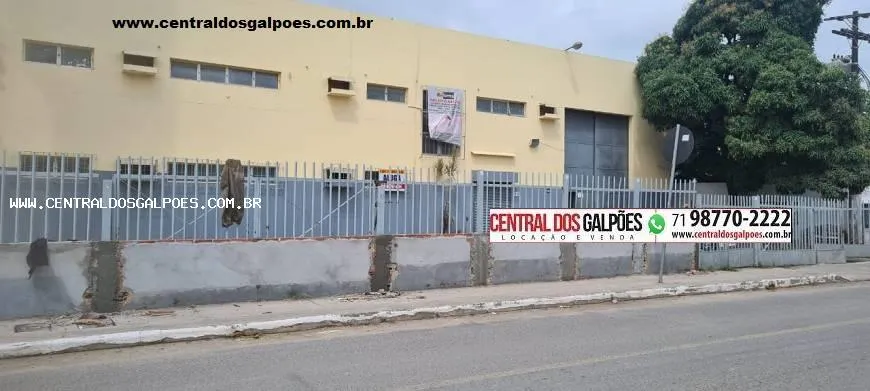 Foto 1 de Galpão/Depósito/Armazém para alugar, 1500m² em Barros Reis, Salvador