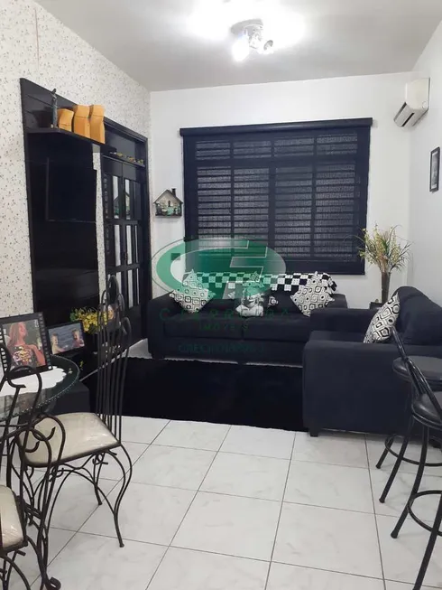 Foto 1 de Apartamento com 1 Quarto para venda ou aluguel, 65m² em Boqueirão, Santos