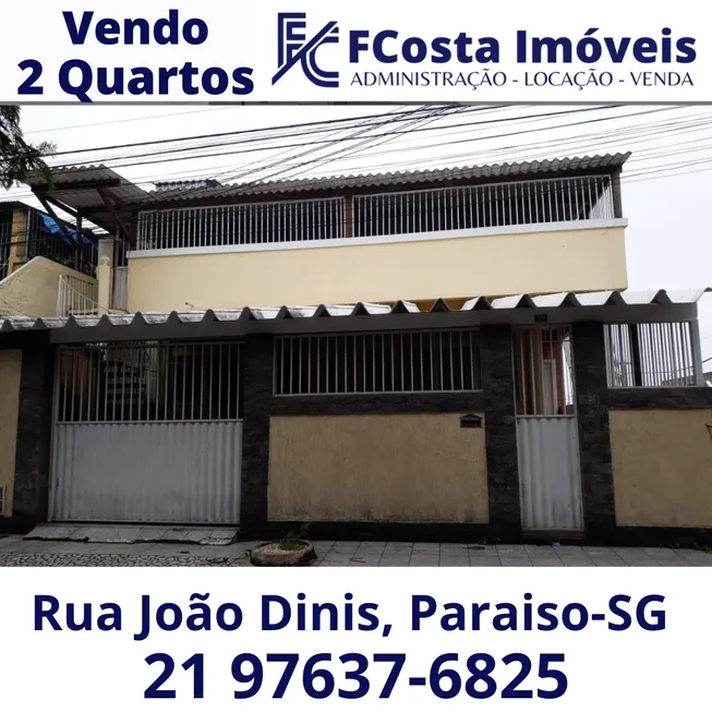 Foto 1 de Casa com 3 Quartos para venda ou aluguel, 69m² em Paraíso, São Gonçalo