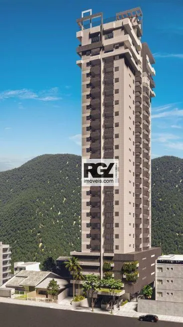 Foto 1 de Apartamento com 2 Quartos à venda, 86m² em Marapé, Santos