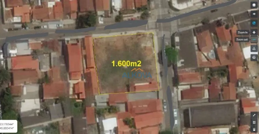 Foto 1 de Lote/Terreno à venda, 1600m² em Vila Maria, São José dos Campos