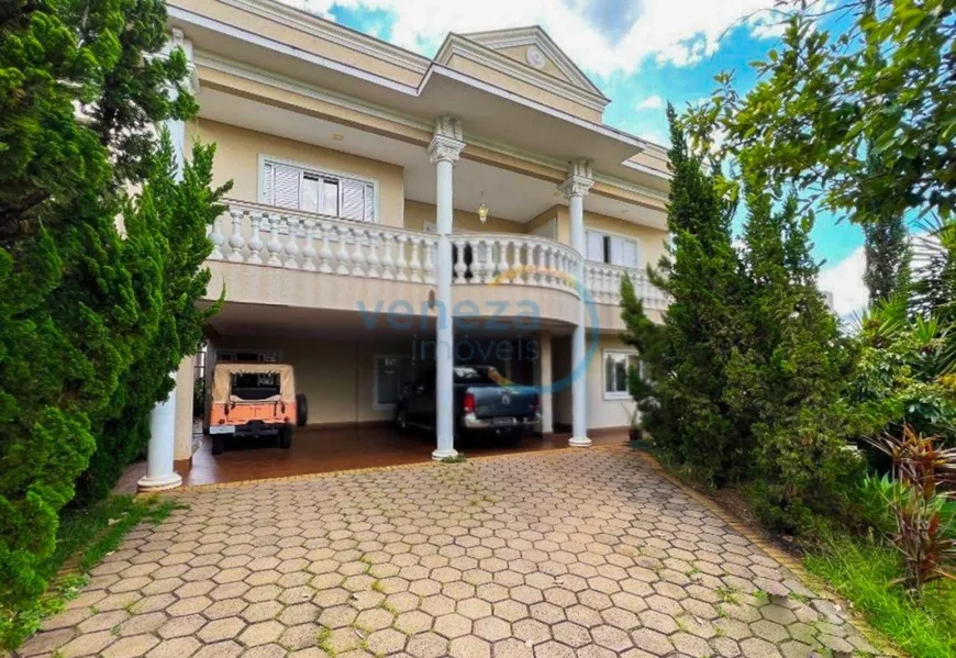 Foto 1 de Casa com 4 Quartos para alugar, 430m² em Gleba Palhano, Londrina
