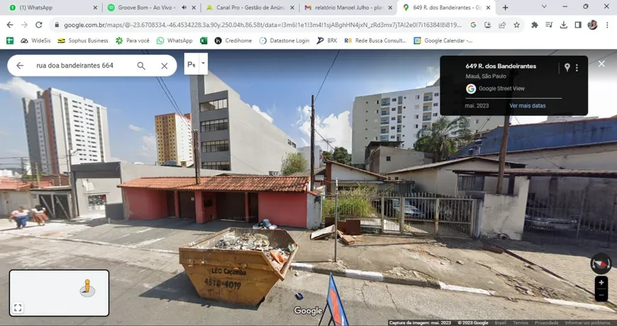 Foto 1 de Prédio Comercial com 12 Quartos para alugar, 700m² em Vila Bocaina, Mauá