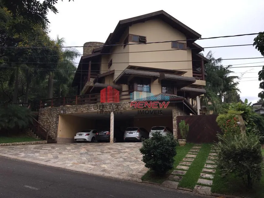 Foto 1 de Casa de Condomínio com 5 Quartos à venda, 693m² em Vale do Itamaracá, Valinhos