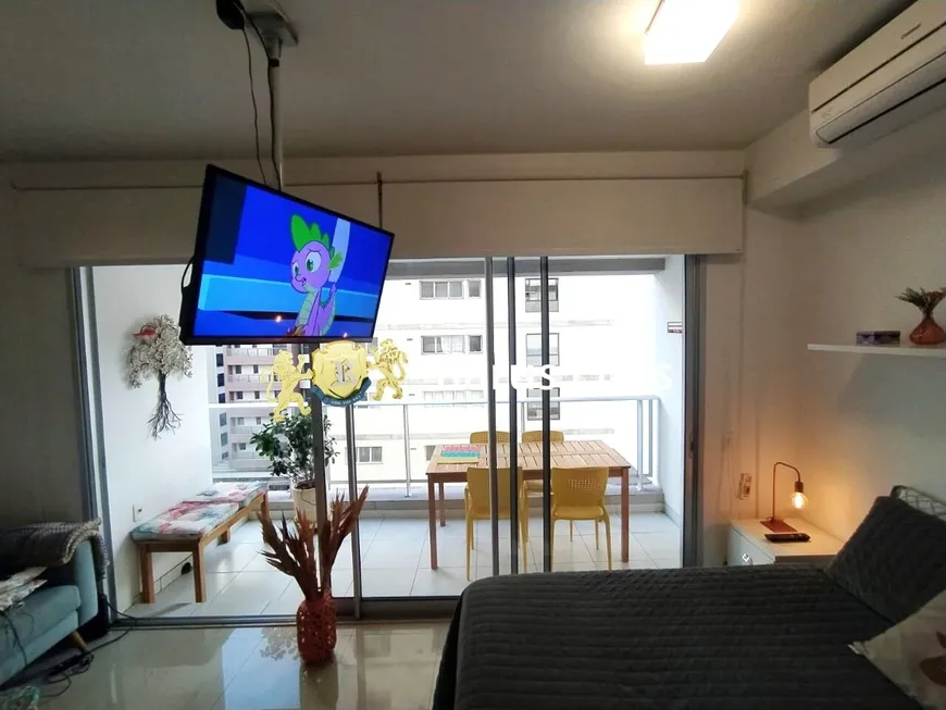 Foto 1 de Apartamento com 1 Quarto à venda, 38m² em Brooklin, São Paulo