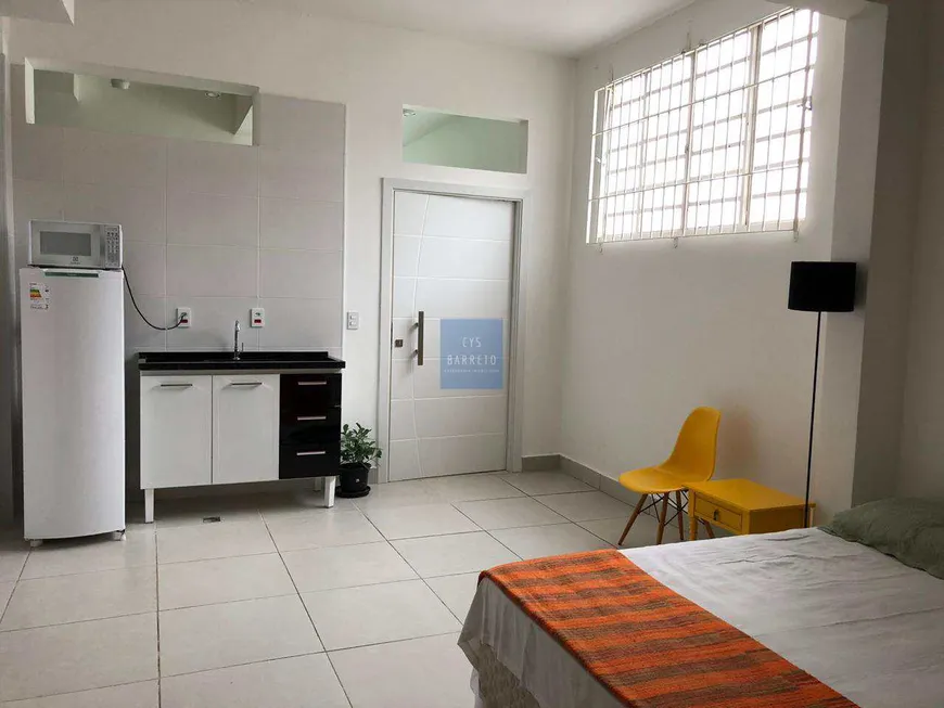 Foto 1 de Kitnet com 1 Quarto para alugar, 35m² em Mirandópolis, São Paulo