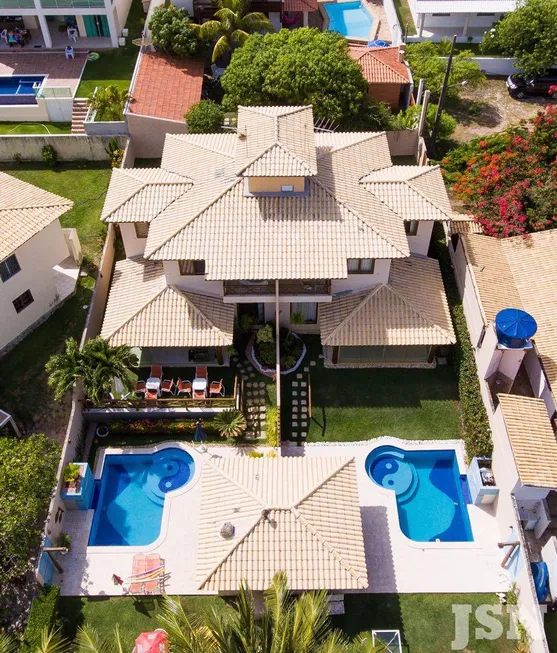 Foto 1 de Casa com 4 Quartos à venda, 189m² em Barra do Jacuipe Monte Gordo, Camaçari