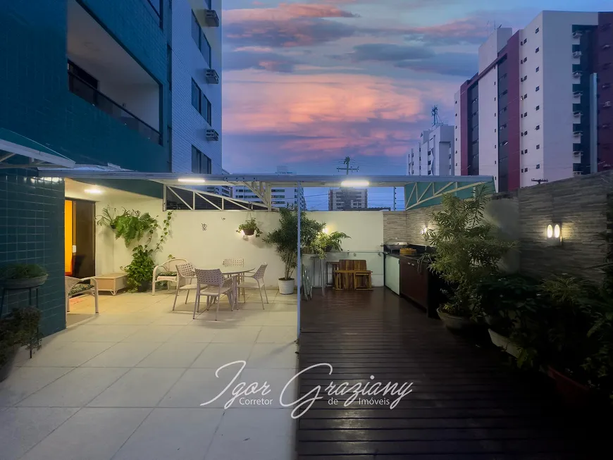 Foto 1 de Apartamento com 3 Quartos à venda, 125m² em Cabo Branco, João Pessoa