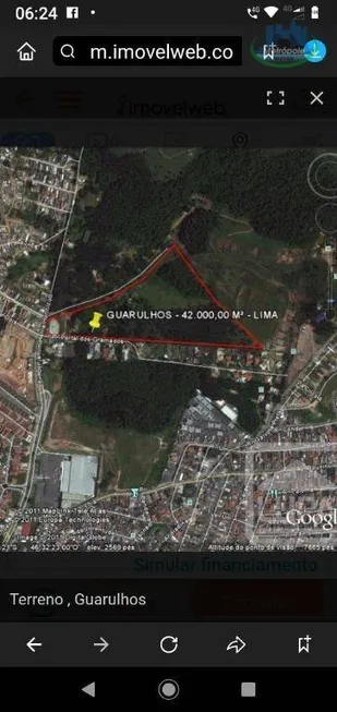 Foto 1 de Lote/Terreno à venda, 42000m² em Portal dos Gramados, Guarulhos