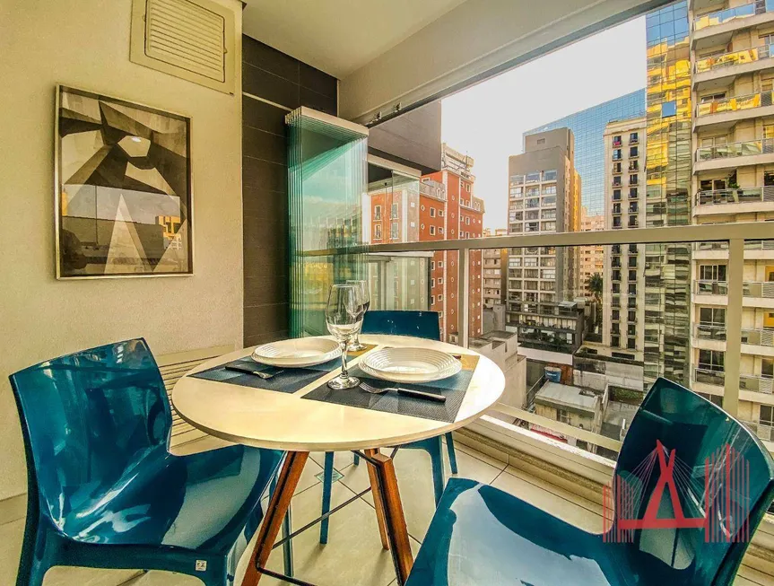 Foto 1 de Apartamento com 1 Quarto para venda ou aluguel, 35m² em Consolação, São Paulo