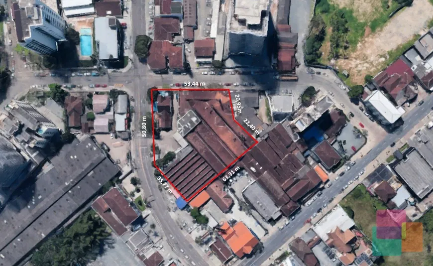 Foto 1 de Lote/Terreno à venda, 3863m² em Centro, Joinville