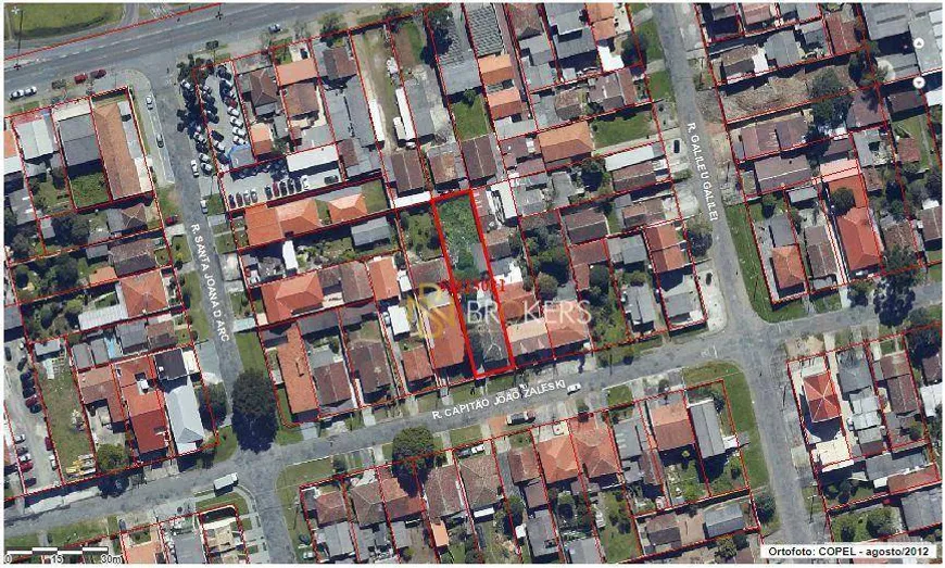 Foto 1 de Lote/Terreno à venda, 672m² em Lindóia, Curitiba