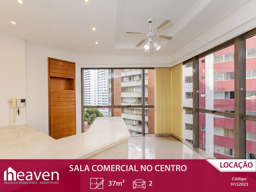 Foto 1 de Sala Comercial para venda ou aluguel, 37m² em Centro, Curitiba