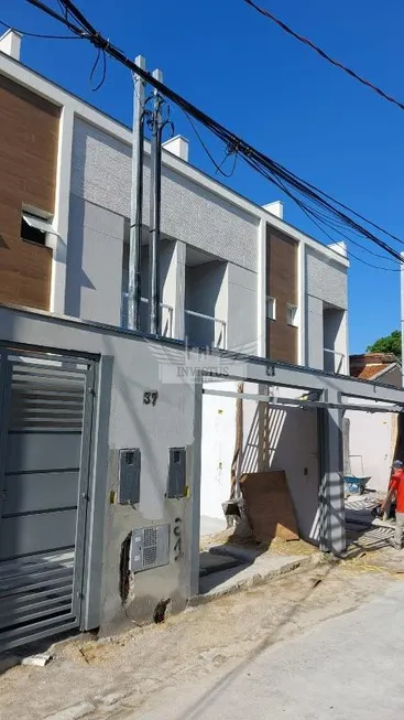 Foto 1 de Sobrado com 3 Quartos à venda, 122m² em Vila Homero Thon, Santo André