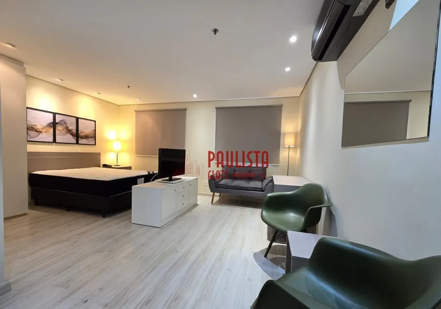 Foto 1 de Flat com 1 Quarto para alugar, 28m² em Jardim Paulista, São Paulo