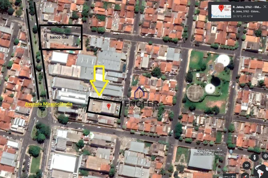 Foto 1 de Galpão/Depósito/Armazém para venda ou aluguel, 850m² em Eldorado, São José do Rio Preto