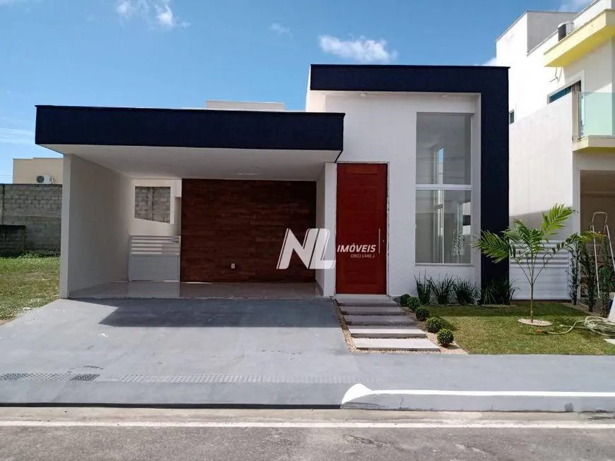 Foto 1 de Casa de Condomínio com 3 Quartos à venda, 124m² em Parque das Nações, Parnamirim