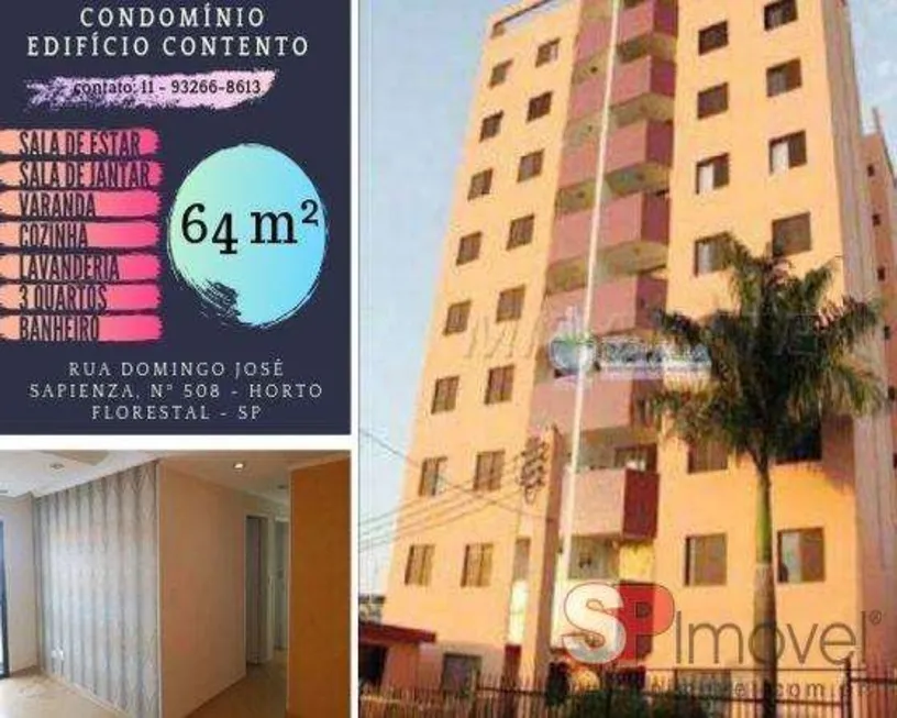 Foto 1 de Apartamento com 3 Quartos à venda, 64m² em Vila Amália, São Paulo