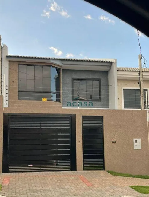 Foto 1 de Sobrado com 3 Quartos à venda, 127m² em Pacaembú, Cascavel