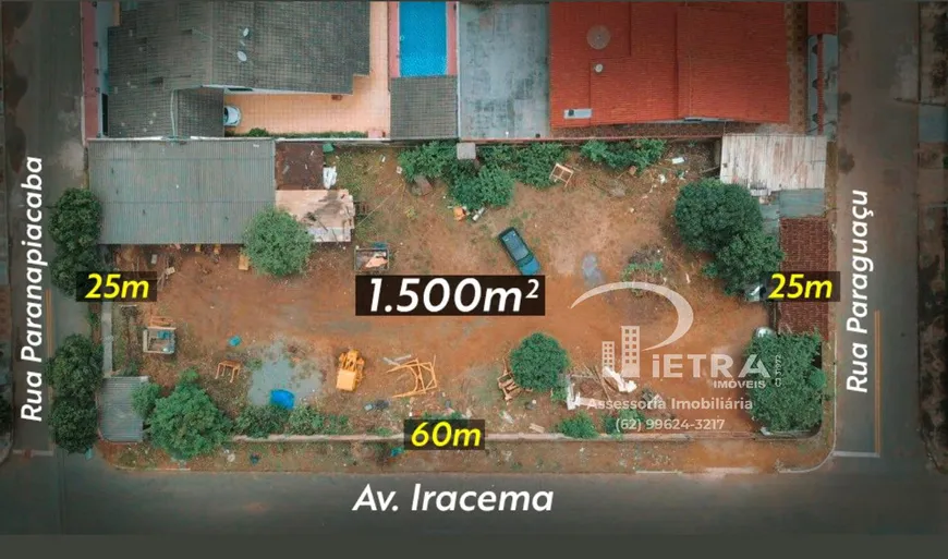 Foto 1 de Lote/Terreno à venda, 1500m² em Parque Iracema, Anápolis