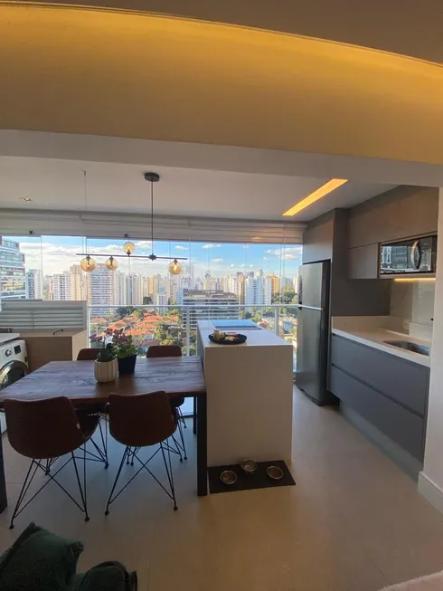 Foto 1 de Apartamento com 1 Quarto à venda, 42m² em Brooklin, São Paulo