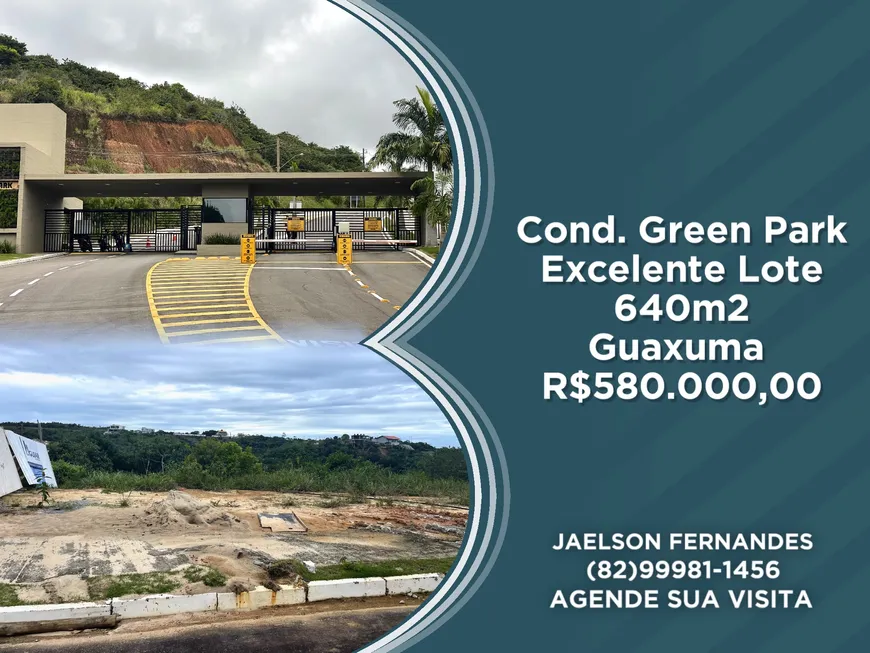 Foto 1 de Lote/Terreno à venda, 640m² em Guaxuma, Maceió