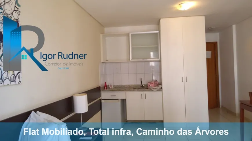 Foto 1 de Flat com 1 Quarto à venda, 29m² em Caminho Das Árvores, Salvador