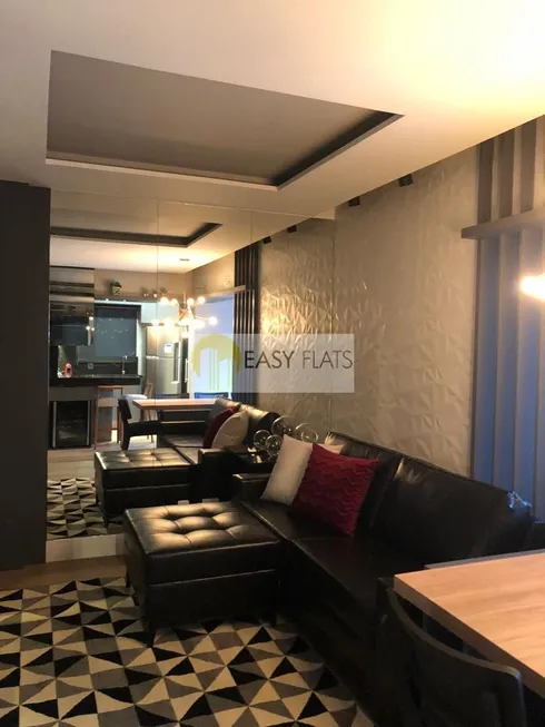 Foto 1 de Apartamento com 1 Quarto para alugar, 49m² em Jardim Paulistano, São Paulo