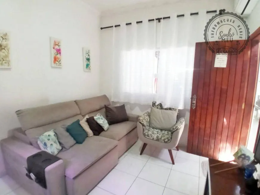 Foto 1 de Casa com 2 Quartos à venda, 60m² em Mirim, Praia Grande