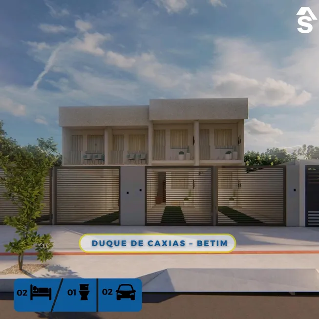 Foto 1 de Casa com 2 Quartos à venda, 82m² em Duque de Caxias , Betim