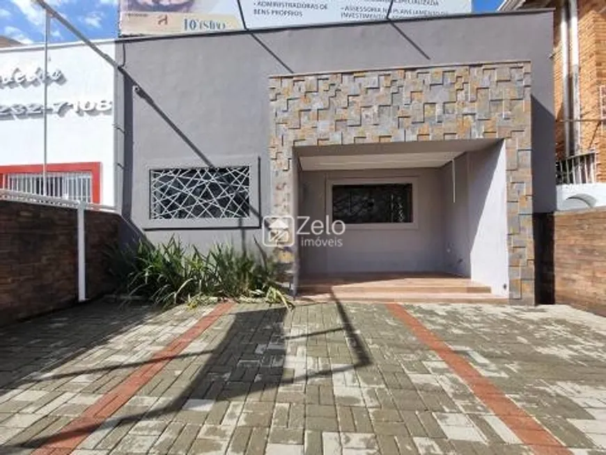 Foto 1 de Imóvel Comercial com 3 Quartos para alugar, 306m² em Cambuí, Campinas