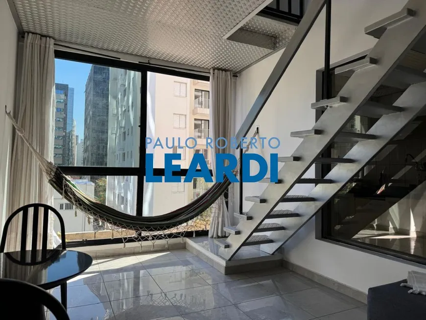 Foto 1 de Apartamento com 1 Quarto para venda ou aluguel, 65m² em Itaim Bibi, São Paulo