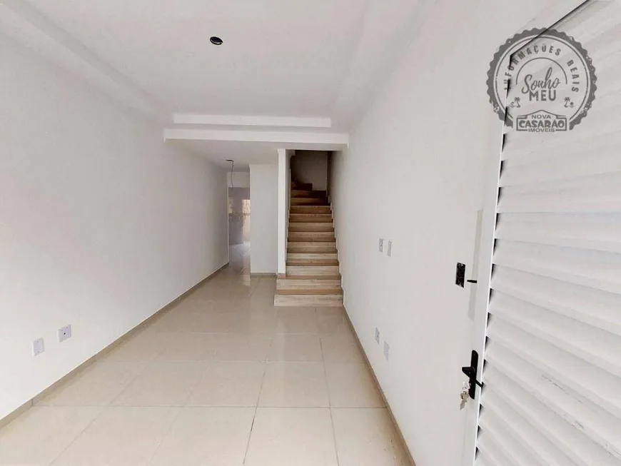 Foto 1 de Casa de Condomínio com 2 Quartos à venda, 76m² em Tude Bastos, Praia Grande