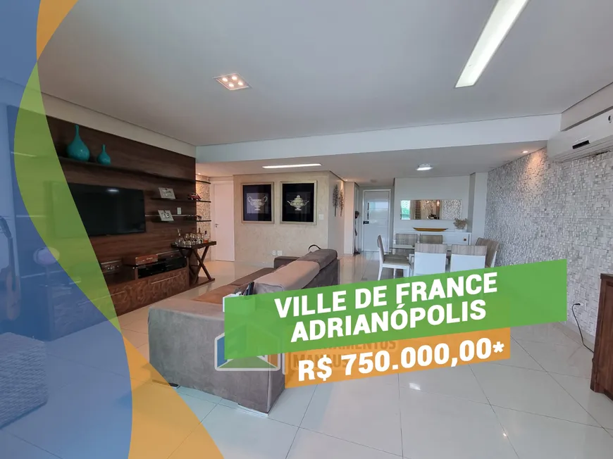 Foto 1 de Apartamento com 2 Quartos à venda, 10m² em Adrianópolis, Manaus