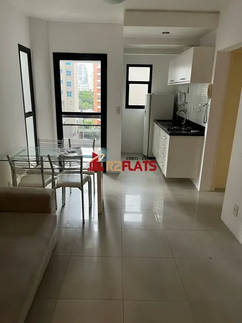 Foto 1 de Flat com 1 Quarto para alugar, 35m² em Vila Nova Conceição, São Paulo