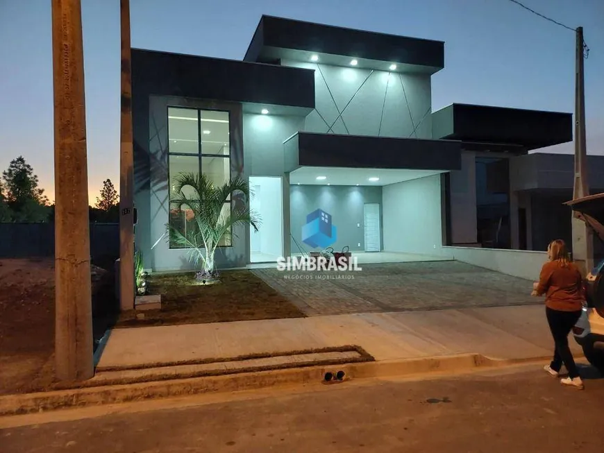 Foto 1 de Casa com 3 Quartos à venda, 217m² em Jardim Residencial Dona Lucilla , Indaiatuba