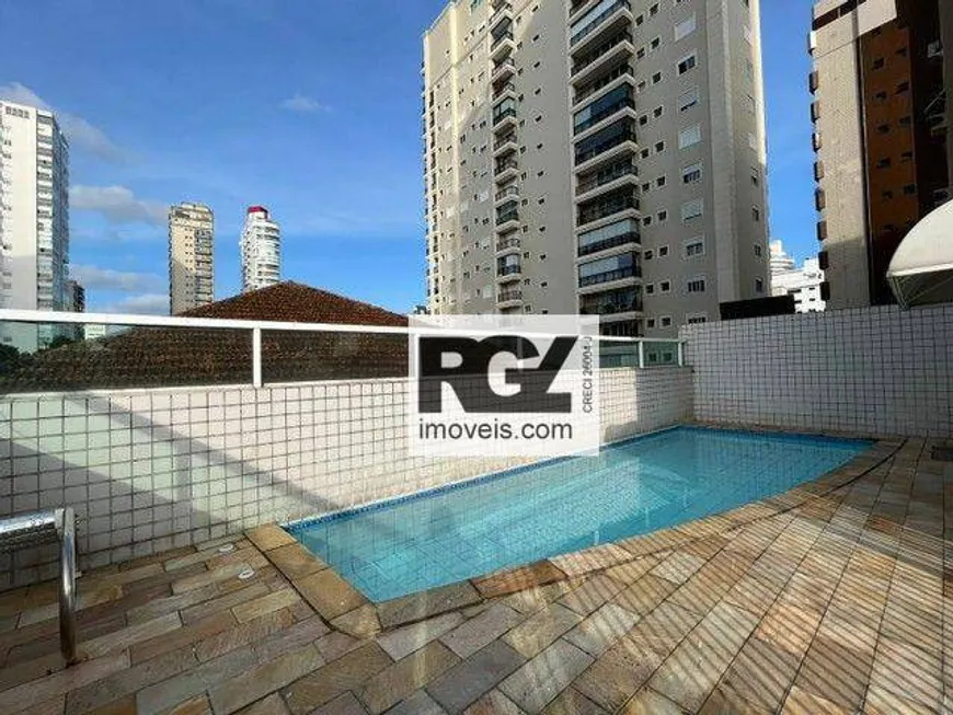 Foto 1 de Apartamento com 3 Quartos para venda ou aluguel, 169m² em Gonzaga, Santos
