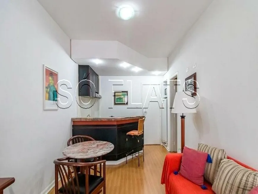 Foto 1 de Flat com 1 Quarto à venda, 56m² em Alphaville, Barueri