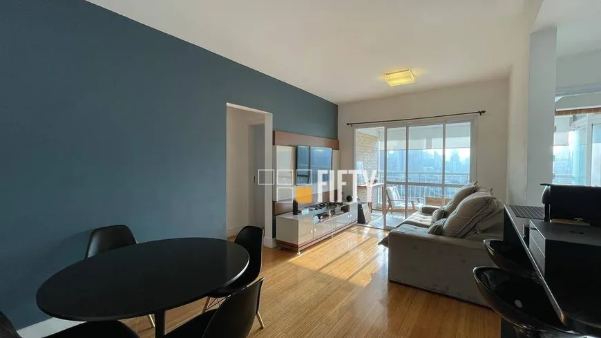 Foto 1 de Apartamento com 2 Quartos à venda, 74m² em Brooklin, São Paulo