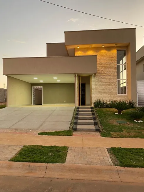 Foto 1 de Casa de Condomínio com 3 Quartos à venda, 154m² em Residencial Parqville Jacaranda, Aparecida de Goiânia