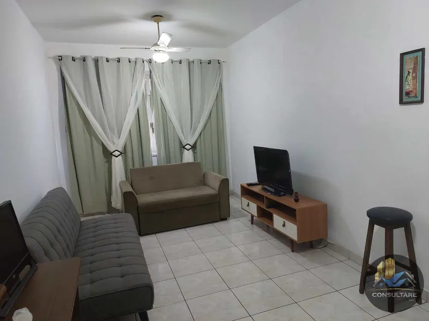 Foto 1 de Apartamento com 1 Quarto para alugar, 52m² em Itararé, São Vicente