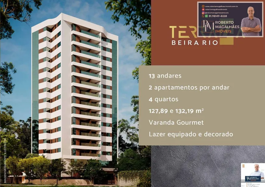 Foto 1 de Apartamento com 4 Quartos à venda, 127m² em Madalena, Recife