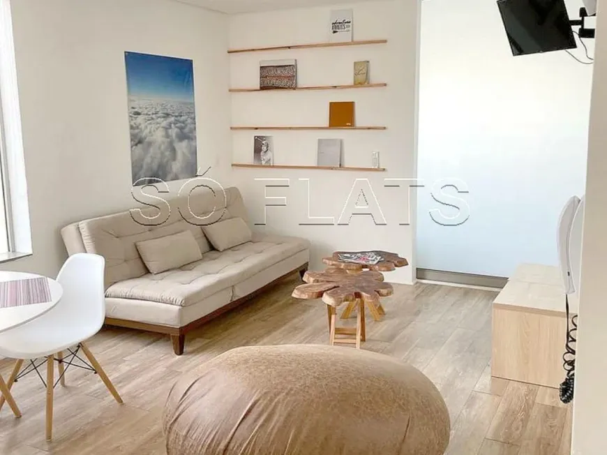 Foto 1 de Flat com 1 Quarto à venda, 37m² em Vila Olímpia, São Paulo