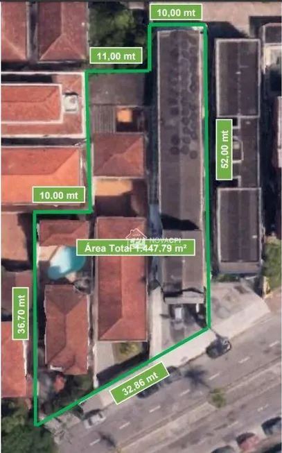 Foto 1 de Lote/Terreno à venda, 1170m² em Marapé, Santos