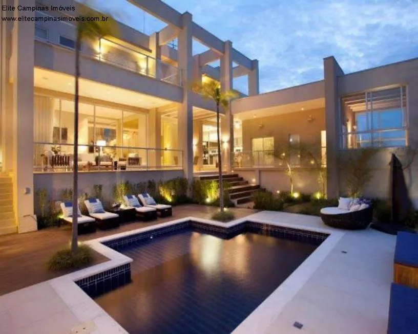 Foto 1 de Casa de Condomínio com 5 Quartos à venda, 640m² em Chácara Bela Vista, Campinas