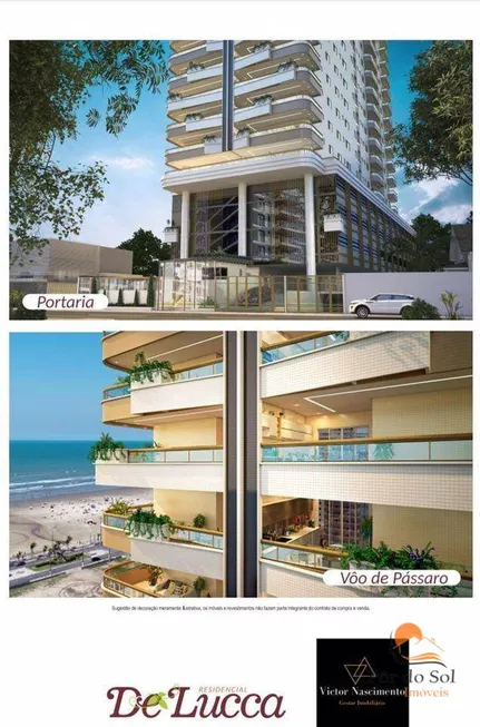 Foto 1 de Apartamento com 4 Quartos à venda, 200m² em Aviação, Praia Grande