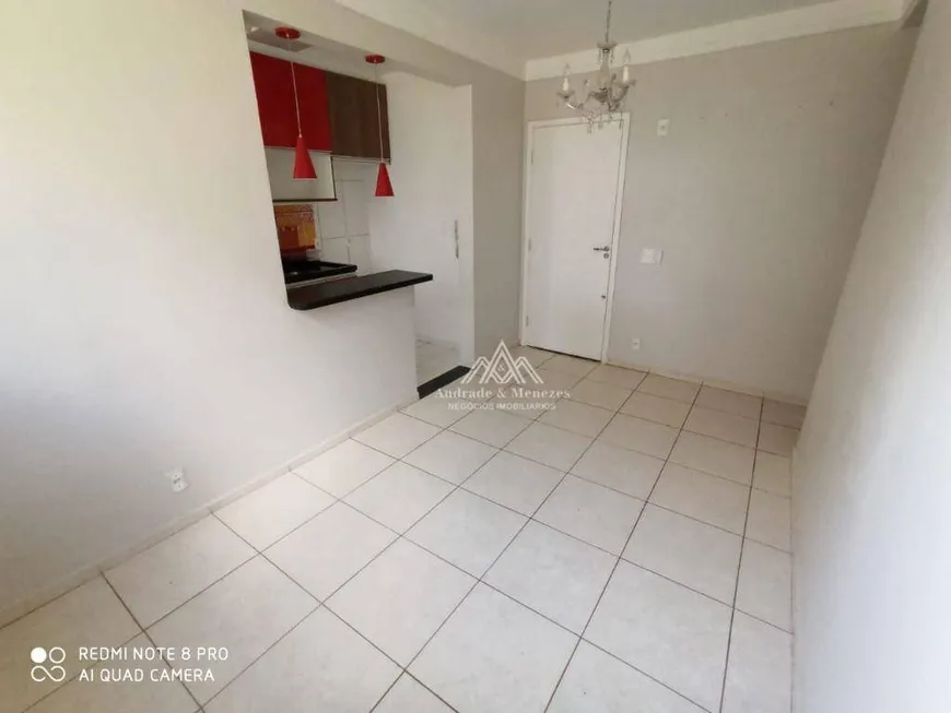 Foto 1 de Apartamento com 2 Quartos à venda, 49m² em Residencial Jequitiba, Ribeirão Preto